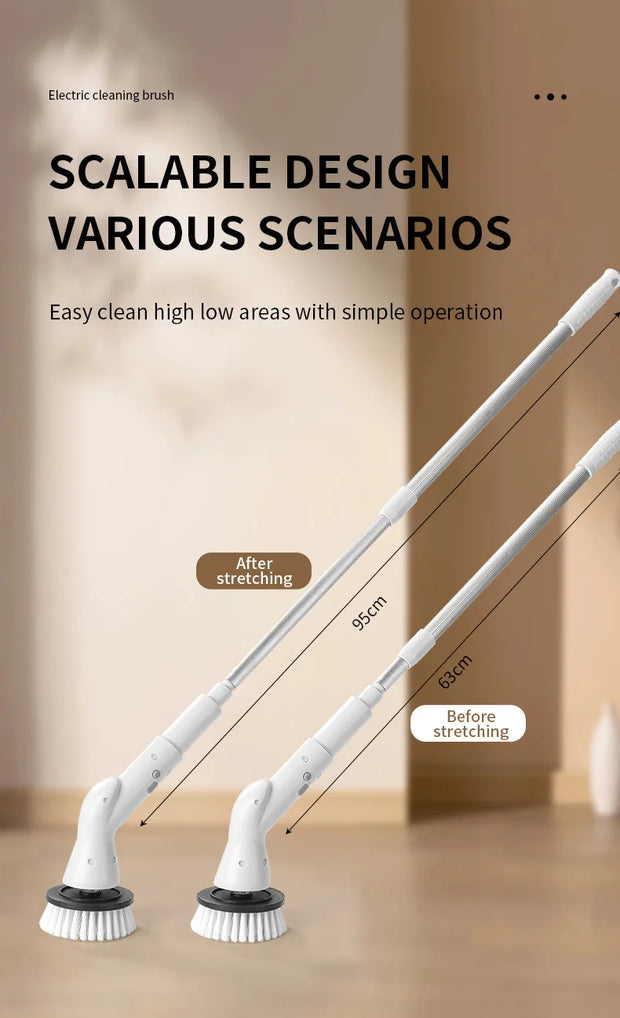 6-in-1 Electric Cleaning Brush