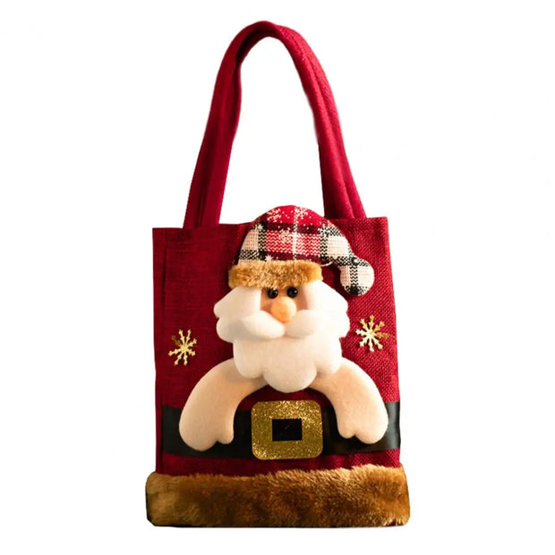 3D Cartoon Christmas Gift Bags