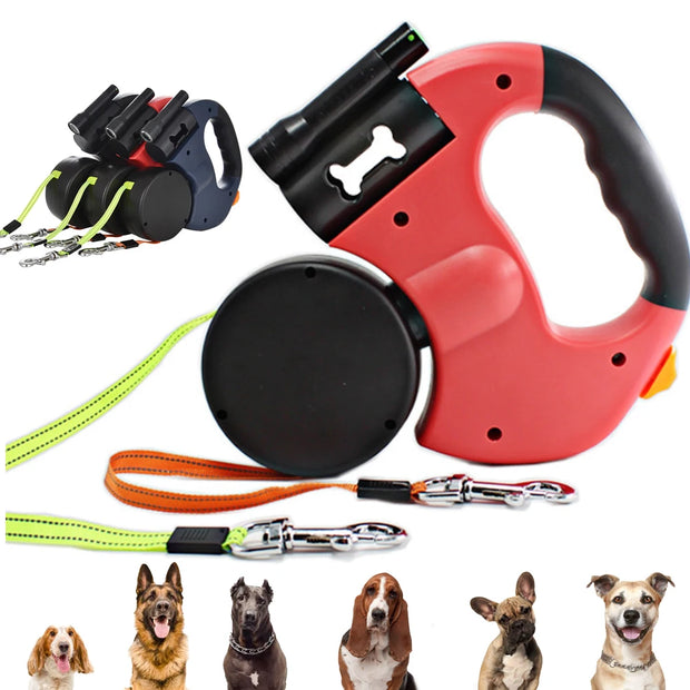 3M No-Tangle Double Dog Leash
