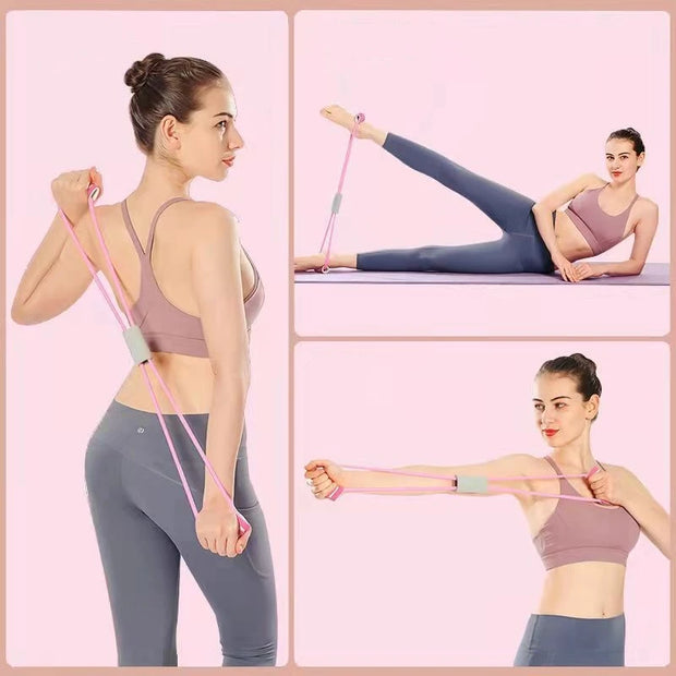 Yoga Resistance Bands for Home Exercise & Training