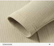 Solid Color V-Neck Shirt