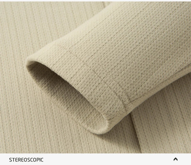 Solid Color V-Neck Shirt