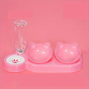 3-in-1 Cat Feeder & Dispenser