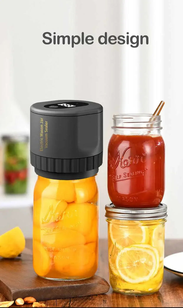 Electric Mason Jar Vacuum Sealer