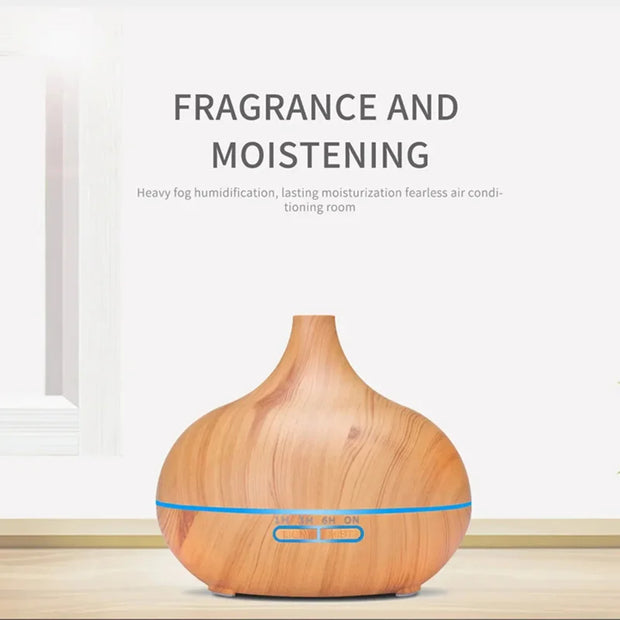 Wood Grain Essential Oil Diffuser