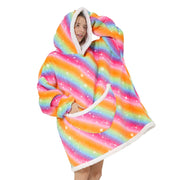 Cartoon Oversized Hoodie Blanket