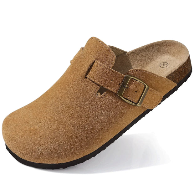 Men’s & Women’s Suede Leather Clogs