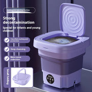 8L Foldable Mini Washer Dryer