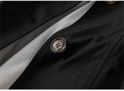 Spring Autumn Solid Trench Coat