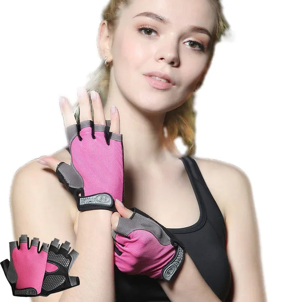 Breathable Anti-Slip Gym Gloves
