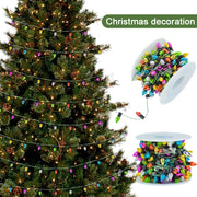 5M Colorful Bulb Garland Decor