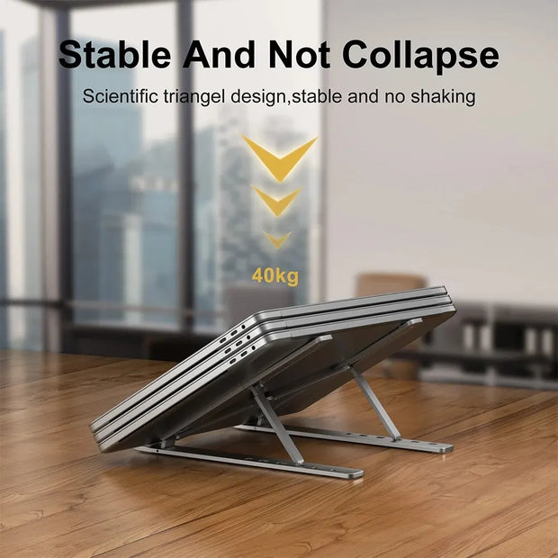 Foldable Aluminum Laptop Stand