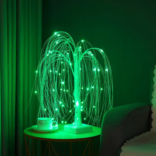 16-Color LED Willow Lamp