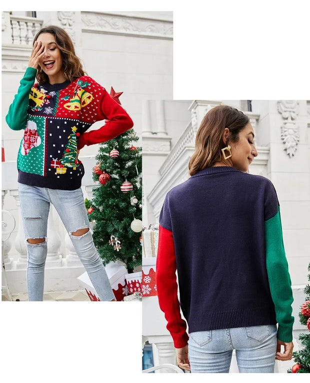 Women's Christmas Knitted Sweater