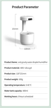 Anti-Gravity Desktop Humidifier