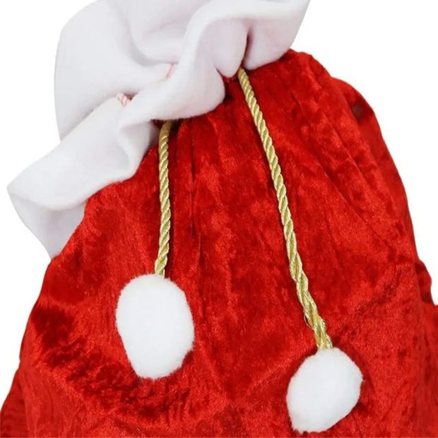 XL Velvet Christmas Gift Sack