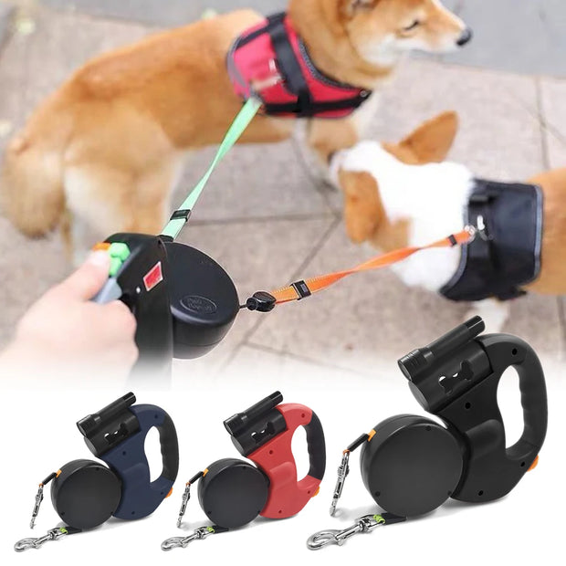 3M No-Tangle Double Dog Leash
