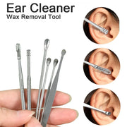 6Pcs/Set Ear Wax Pickers