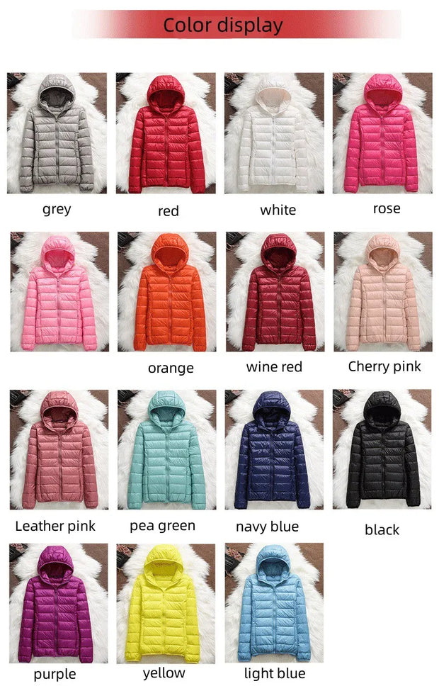 Ultralight Hooded Puffer Jacket