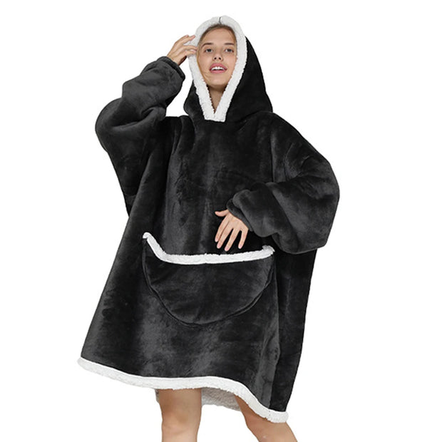 Cartoon Oversized Hoodie Blanket