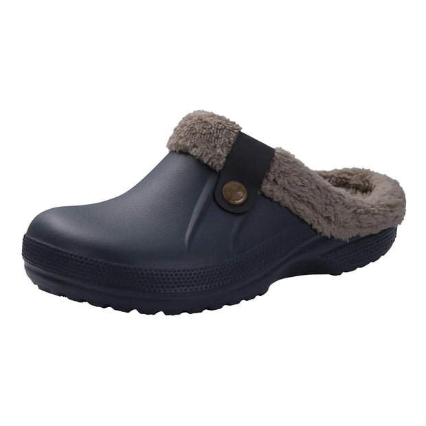 Fuzzy Waterproof Winter House Slippers