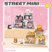 Cute Pet Street Scene Blocks