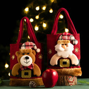 3D Cartoon Christmas Gift Bags