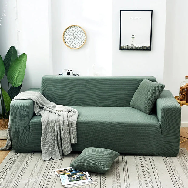 Solid Color Universal Couch Cover