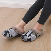 Fuzzy Waterproof Winter House Slippers