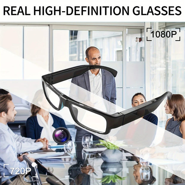 Portable HD Camera Glasses