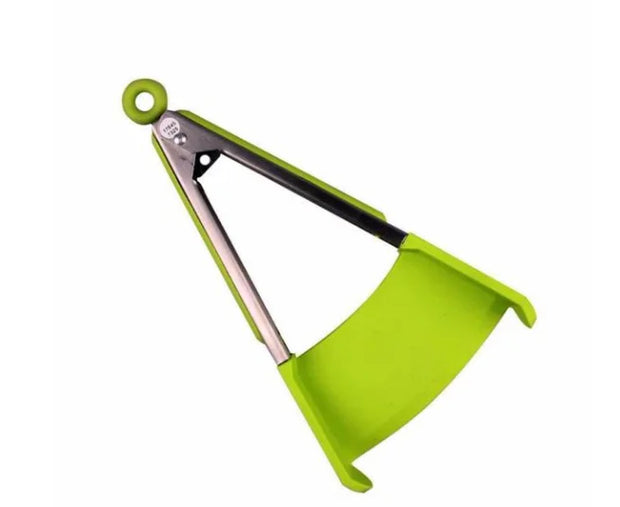 2-in-1 Silicone Kitchen Tongs