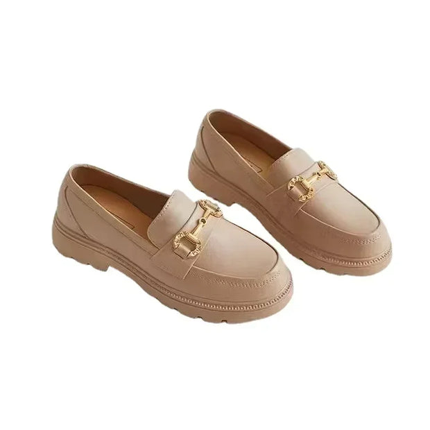 Platform Slip-On Loafers Women