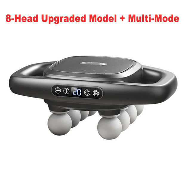 8-Head Deep Tissue Massage Gun