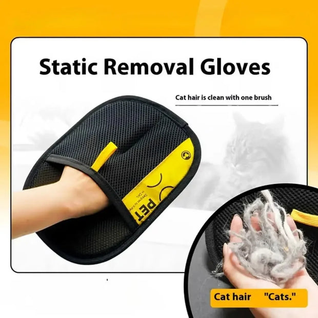 Reusable Pet Hair Removal Gloves