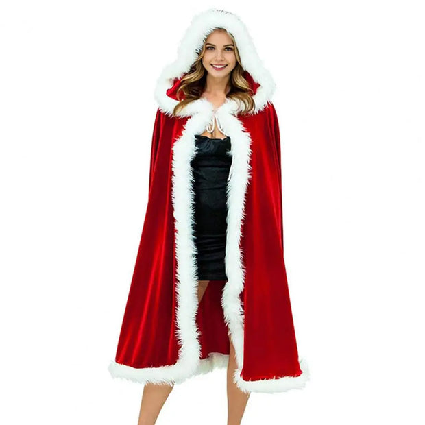 Women's Festive Christmas Cloak