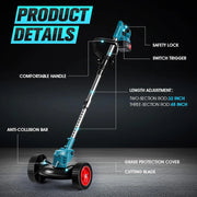 1850W Cordless Electric Lawn Mower