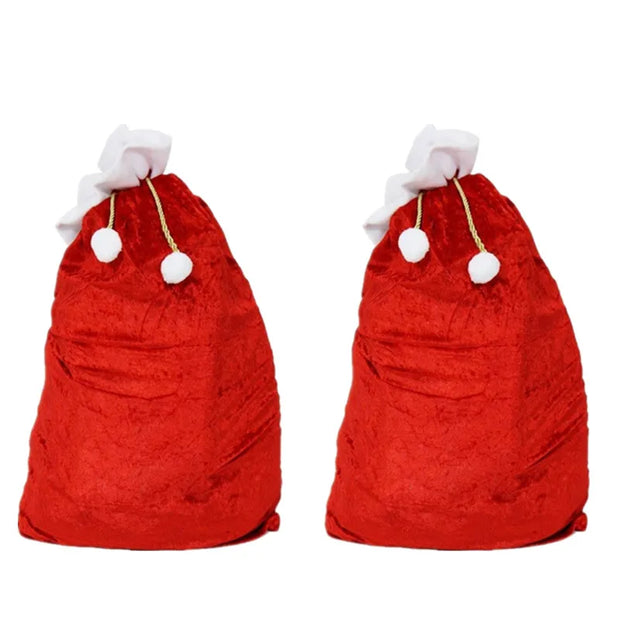 XL Velvet Christmas Gift Sack