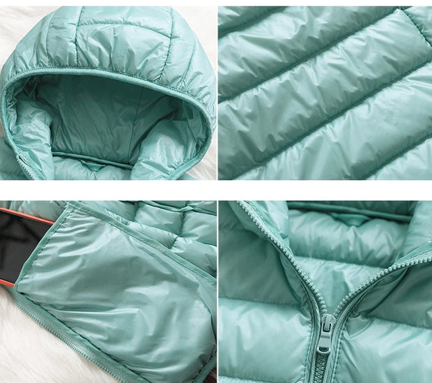 Ultralight Hooded Puffer Jacket