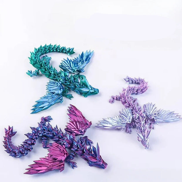 3D Printed Dragon Decor Gift