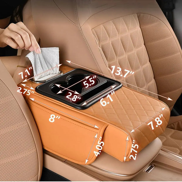 Car Armrest Cushion Pad