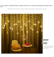 3.2M LED Snowflake String Lights