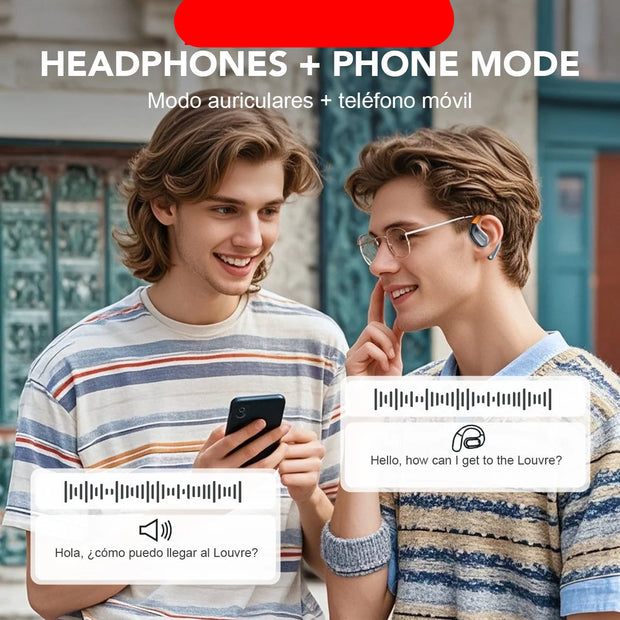 XF31 AI Translator Earbuds – Bluetooth Wireless Headset for ASMR & Sleep