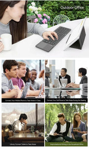 Foldable Wireless Bluetooth Keyboard