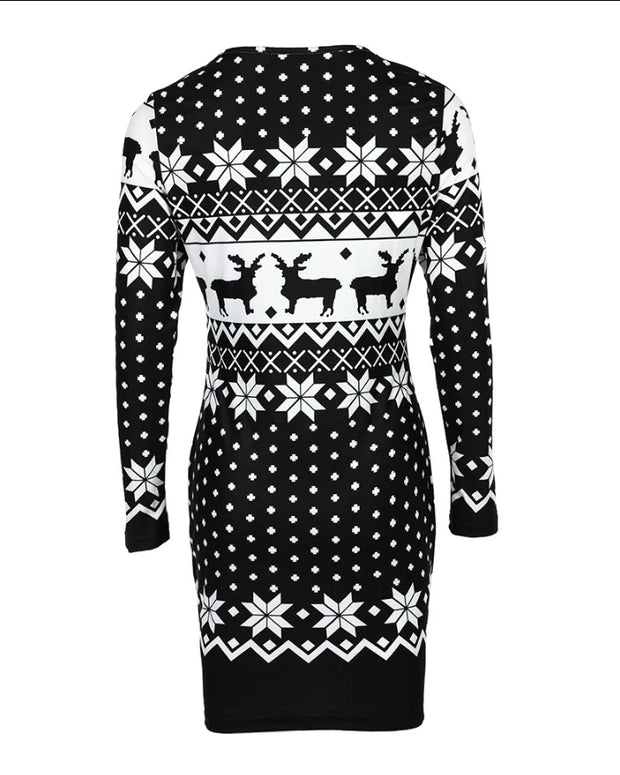 Women's Christmas Bodycon Dress