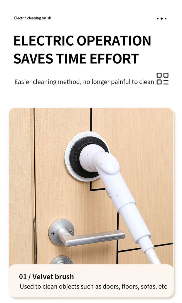 6-in-1 Electric Cleaning Brush