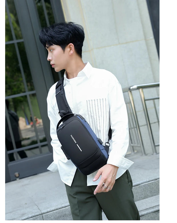 Anti-Theft Crossbody Chest Bag