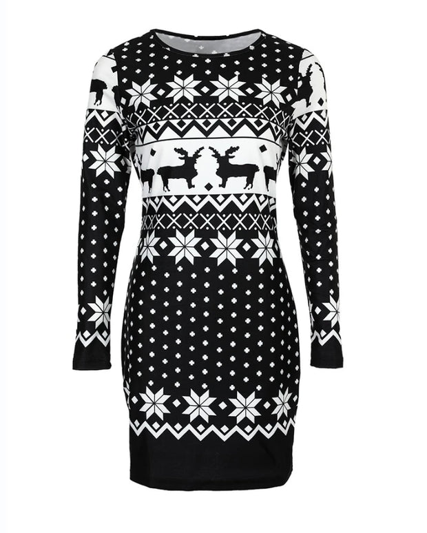Women's Christmas Bodycon Dress