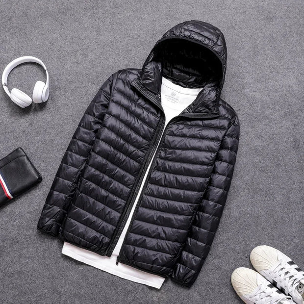 Men’s Ultra Lightweight Packable Down Jacket
