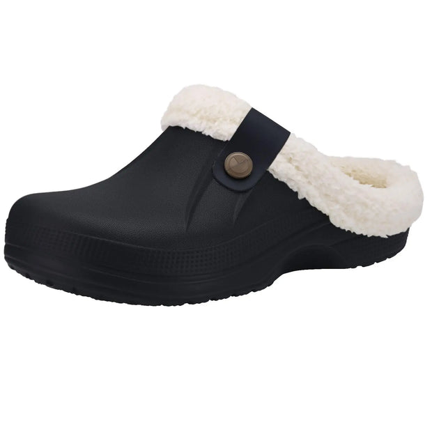 Fuzzy Waterproof Winter House Slippers
