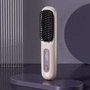 Wireless Ceramic Hair Straightening Brush